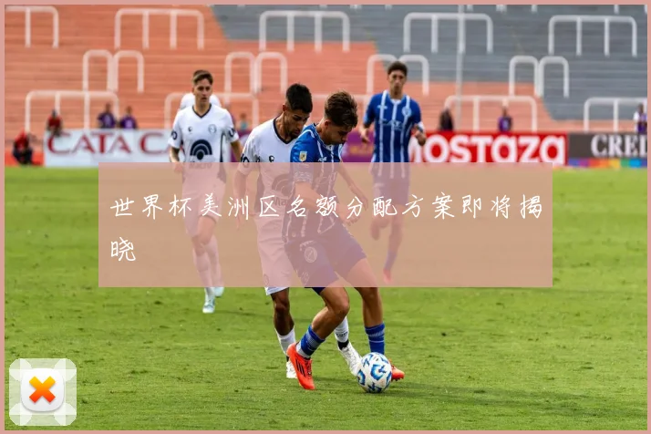 世界杯美洲区名额分配方案即将揭晓